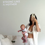 Strong Like A Mother - Mirror Sticker