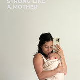 Strong Like A Mother - Mirror Sticker